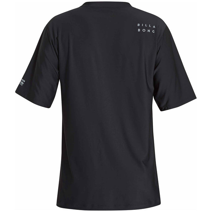 Billabong Stacked Short Sleeve Surf Shirt Black