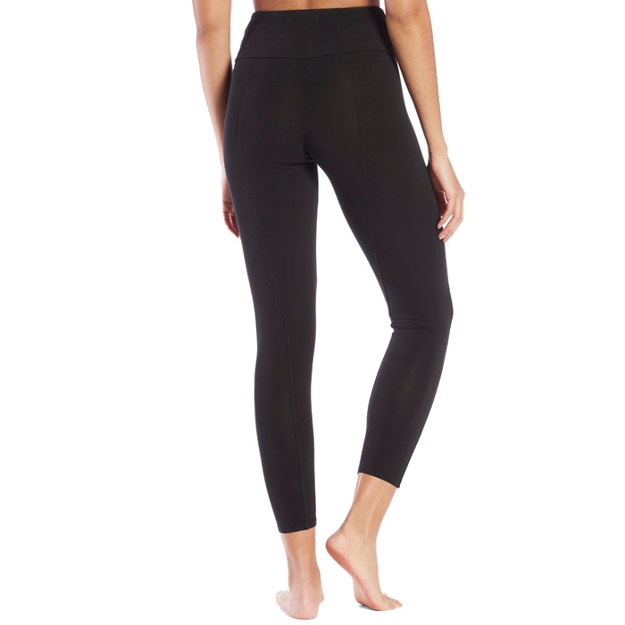 evo High-Waisted Seam Leggings - Women's Black