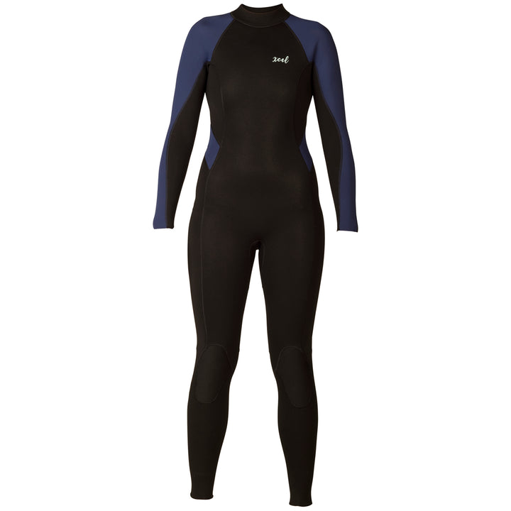 XCEL 3/2mm GCS Long Sleeve Wetsuit - Women's Black/Navy