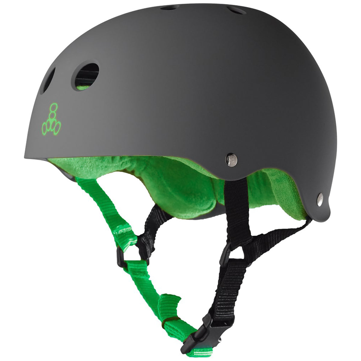 Triple 8 Sweatsaver Liner Skateboard Helmet Carbon Rubber