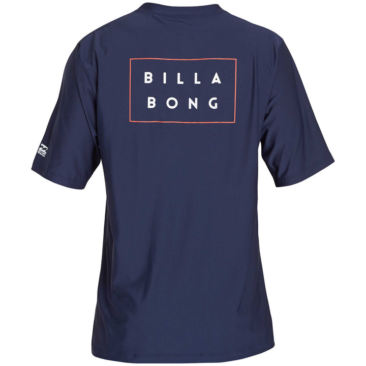 Billabong Die Cut Short Sleeve Surf Shirt Navy