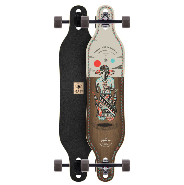 Arbor Axis Artist Hablak Longboard Complete