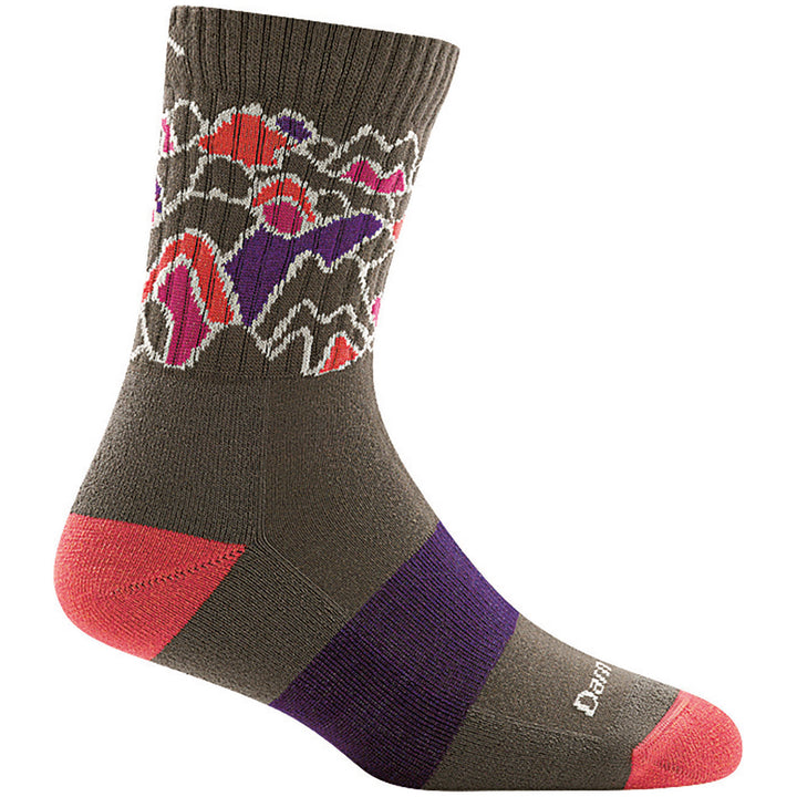 Darn Tough Coolmax® Zuni Micro Crew Cushion Socks - Women's Taupe