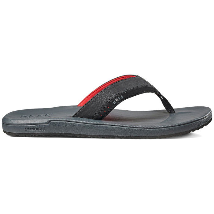 Reef Contoured Cushion Sandals Grey/Red