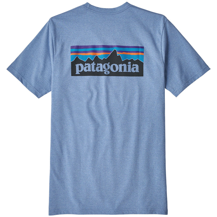 Patagonia P-6 Logo Pocket Resposibili-Tee® T-Shirt Bend Blue