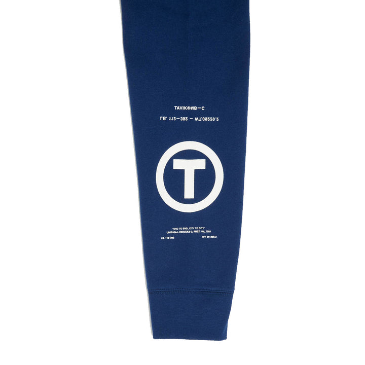 Tavik Marina Crewneck Sweatshirt Ink Blue