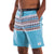 Katin Patchwork Shorts Oasis Blue