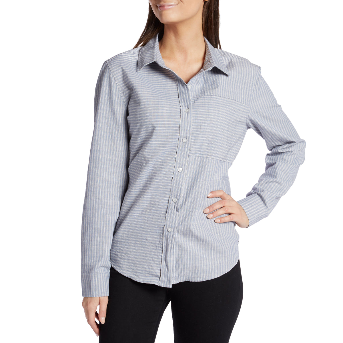 Volcom Cham Stripe Long-Sleeve Shirt - Women's Stripe