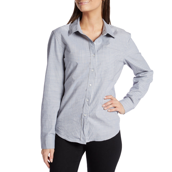 Volcom Cham Stripe Long-Sleeve Shirt - Women's Stripe