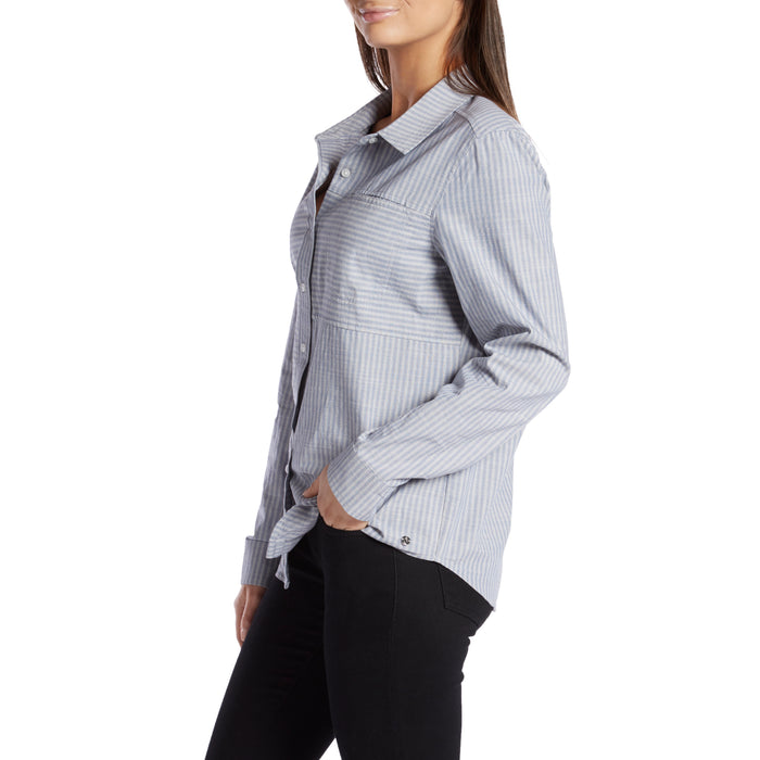 Volcom Cham Stripe Long-Sleeve Shirt - Women's Stripe