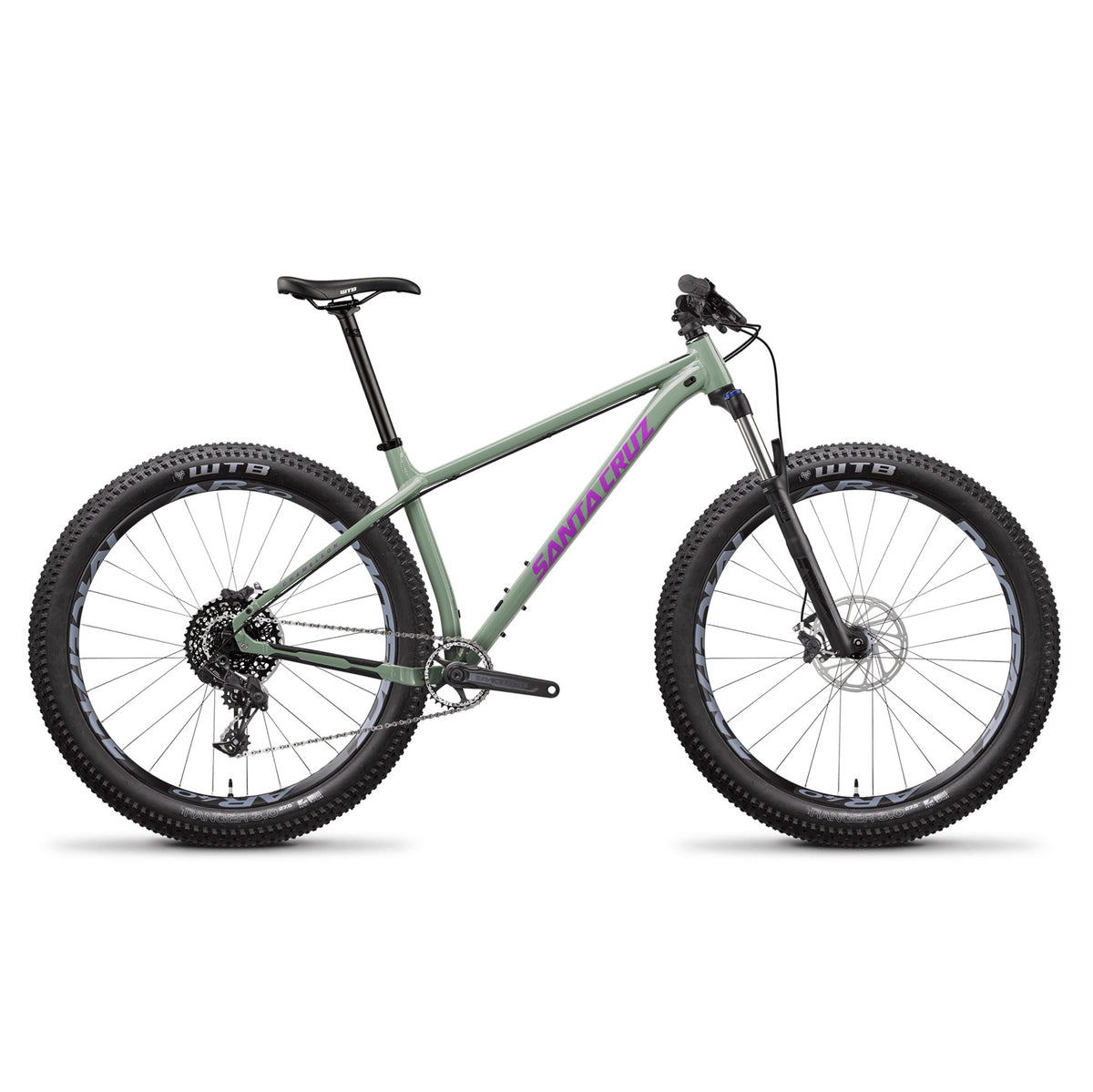 Santa Cruz Bicycles Chameleon A D+ Complete Mountain Bike 2018 Gloss Olive & Purple