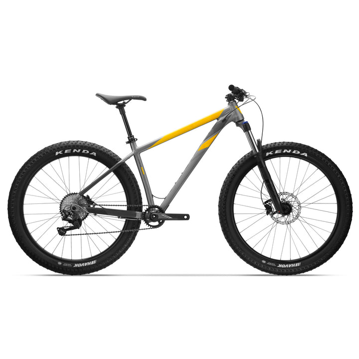 Devinci Kobain Deore Complete Mountain Bike 2018 Charcoal/Yellow