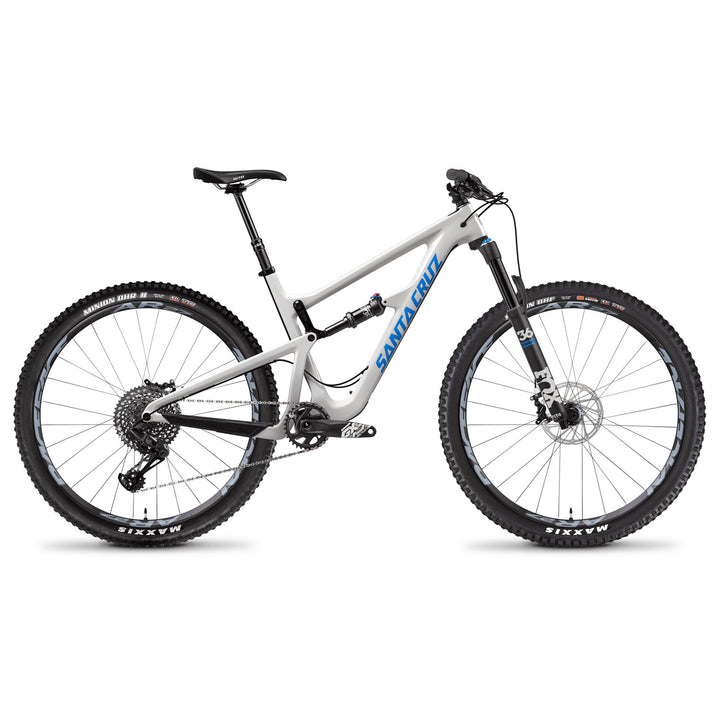 Santa Cruz Bicycles Hightower C S Complete Mountain Bike 2018 Gloss Cannery Grey/Blue