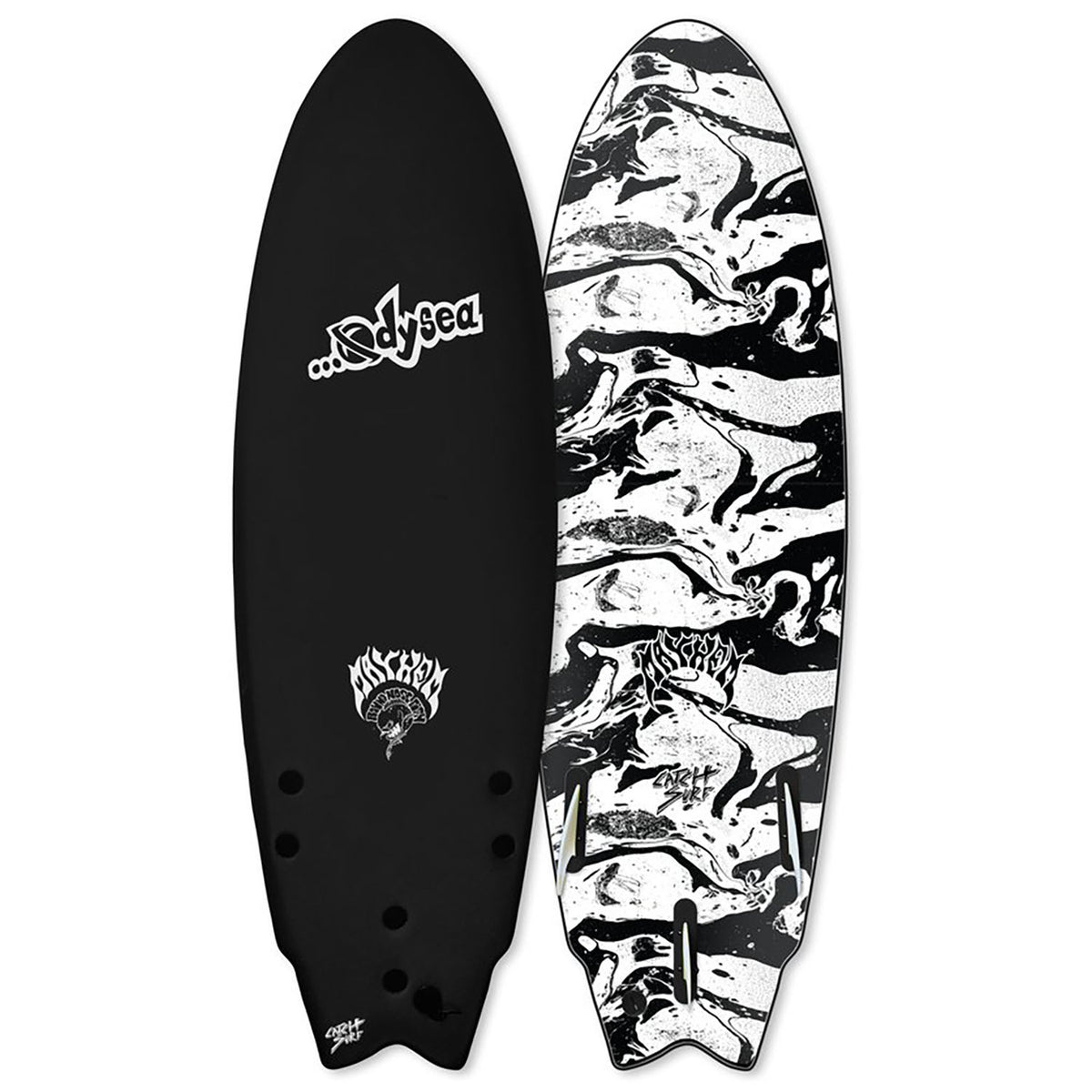 Catch Surf Odysea x Lost RNF 5'5" Surfboard Black