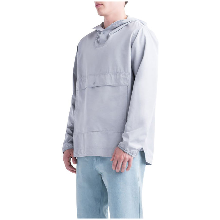 Herschel Supply Co. Voyage Anorak Jacket Light Grey Crosshatch