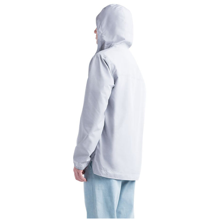 Herschel Supply Co. Voyage Anorak Jacket Light Grey Crosshatch