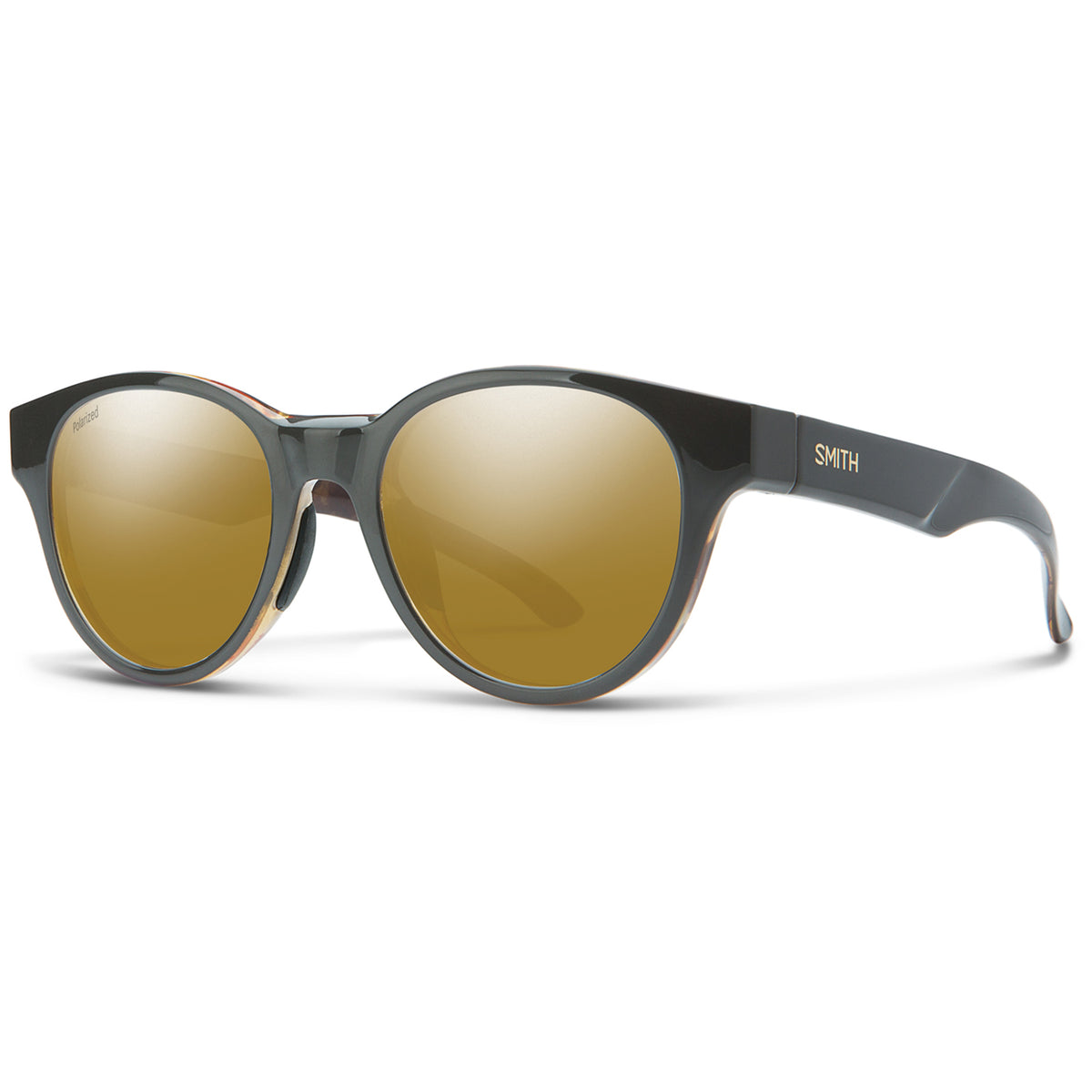 Smith Snare Sunglasses Gravy Tortoise/Polarized Bronze Mirror