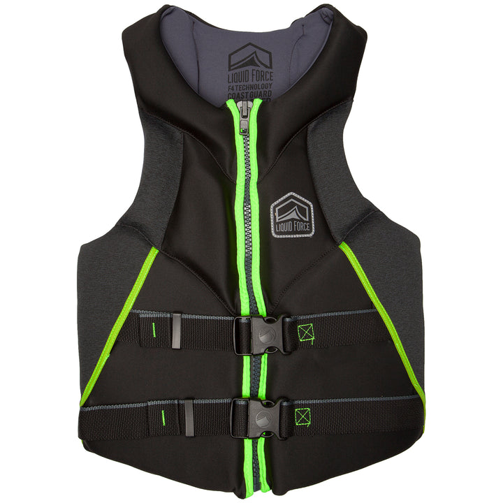 Liquid Force Rush CGA Wakeboard Vest 2019 Black/Lime