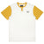 Brixton Stith Henley Shirt Off White/Washed Yellow