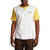 Brixton Stith Henley Shirt Off White/Washed Yellow