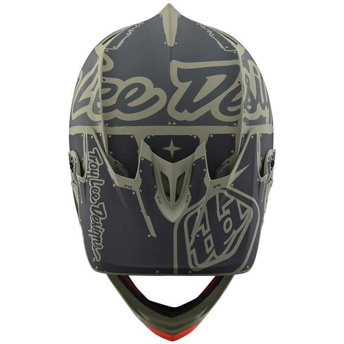 Troy Lee Designs D3 Fiberlite Bike Helmet Factory Trooper
