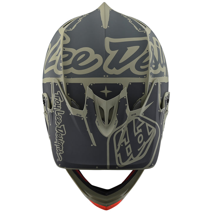 Troy Lee Designs D3 Fiberlite Bike Helmet Factory Trooper