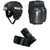 Pro-Tec The Full Cut Skateboard Helmet + Street Skateboard Knee Pads + Street Skateboard Wrist Pads