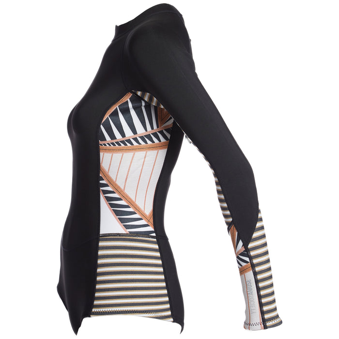 Amuse Society Cannes Long-Sleeve Springsuit - Women's Bronze
