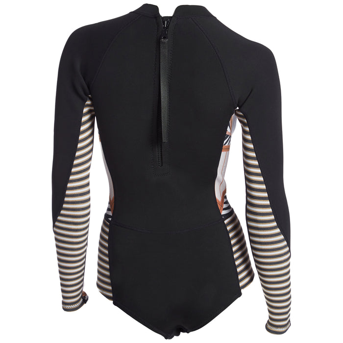 Amuse Society Cannes Long-Sleeve Springsuit - Women's Bronze