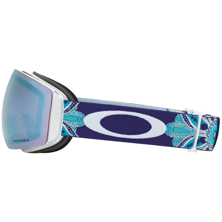 Oakley Flight Deck M Jamie Anderson Goggles Wanderlust Ice/Prizm Sapphire Iridium Detail 3 View