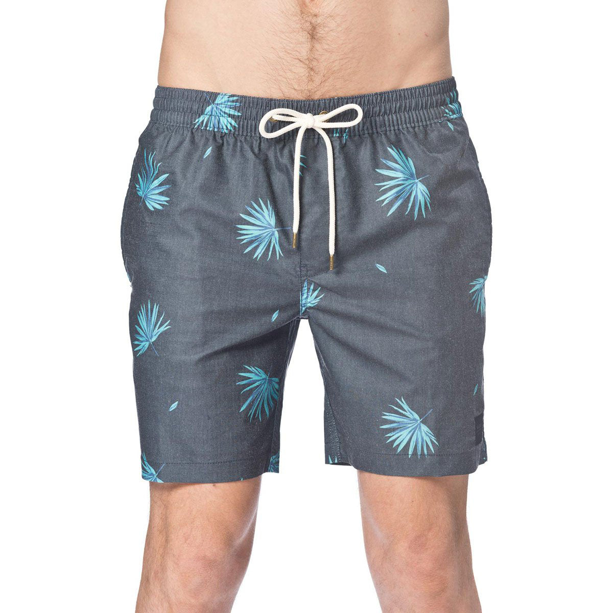 Globe Broker 17" Pool Swim Trunks Kana Vintage Black