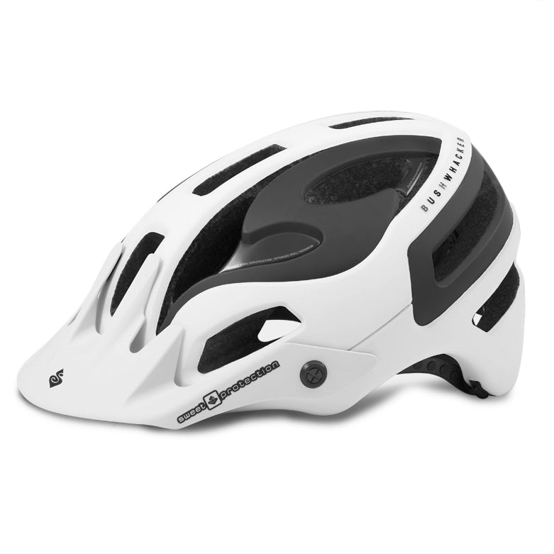 Sweet Protection Bushwhacker II Helmet Matte White/Gloss Black