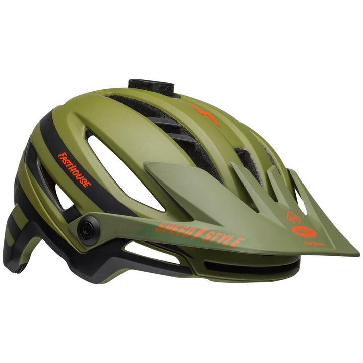 Bell Sixer MIPS Fasthouse Bike Helmet Fasthouse Matte Green/Orange