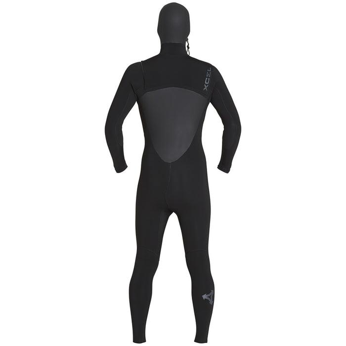 XCEL 5/4 Drylock Hooded Wetsuit Black