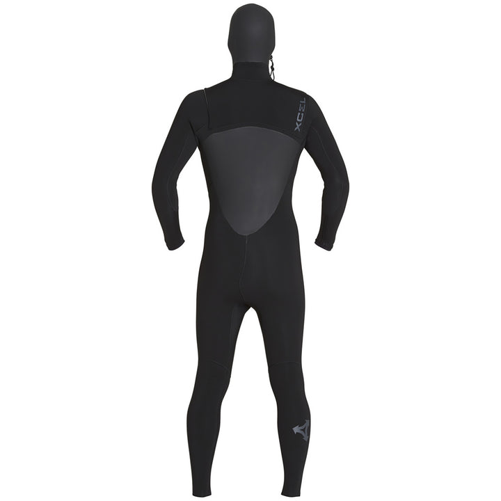 XCEL 5/4 Drylock Hooded Wetsuit Black