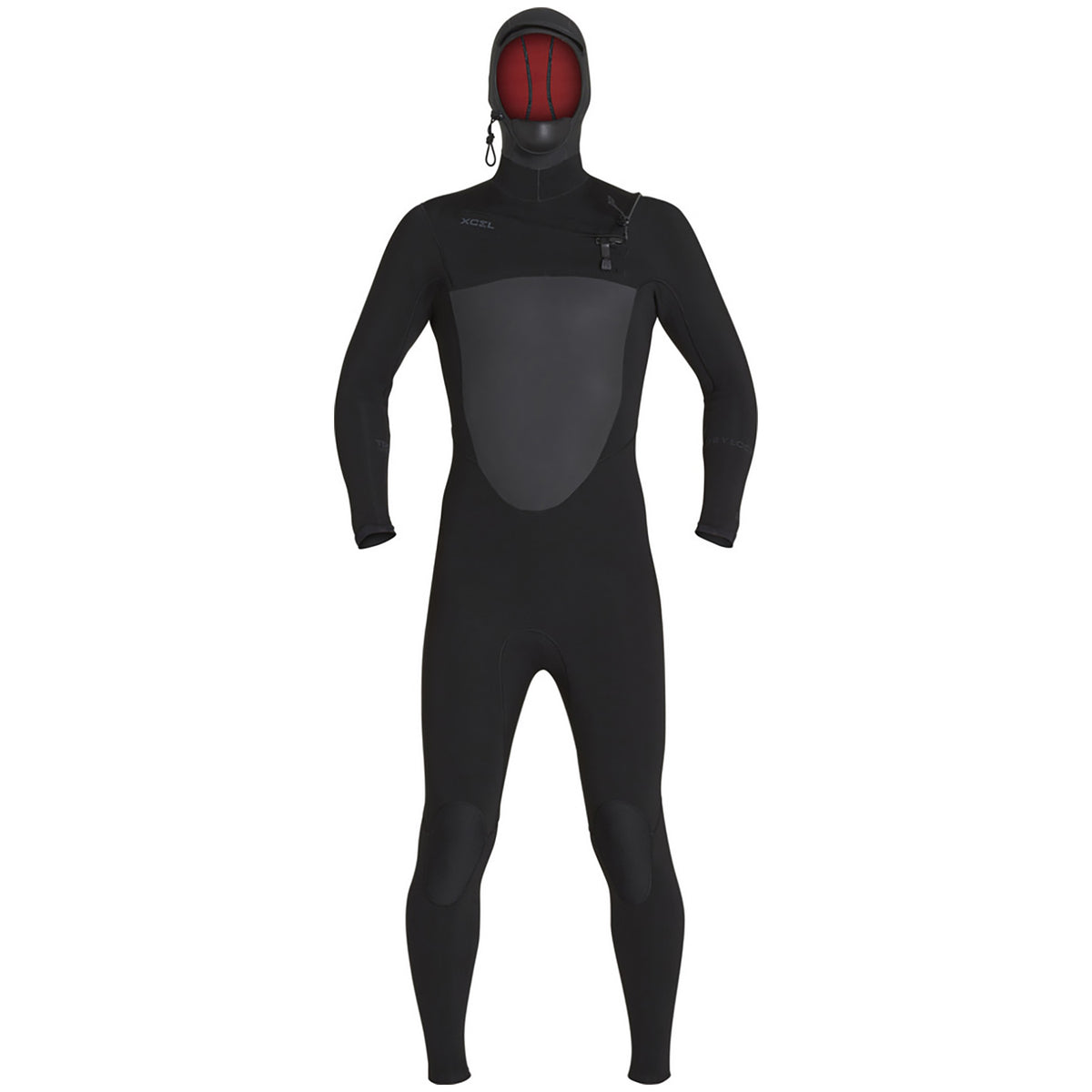 XCEL 5/4 Drylock Hooded Wetsuit Black