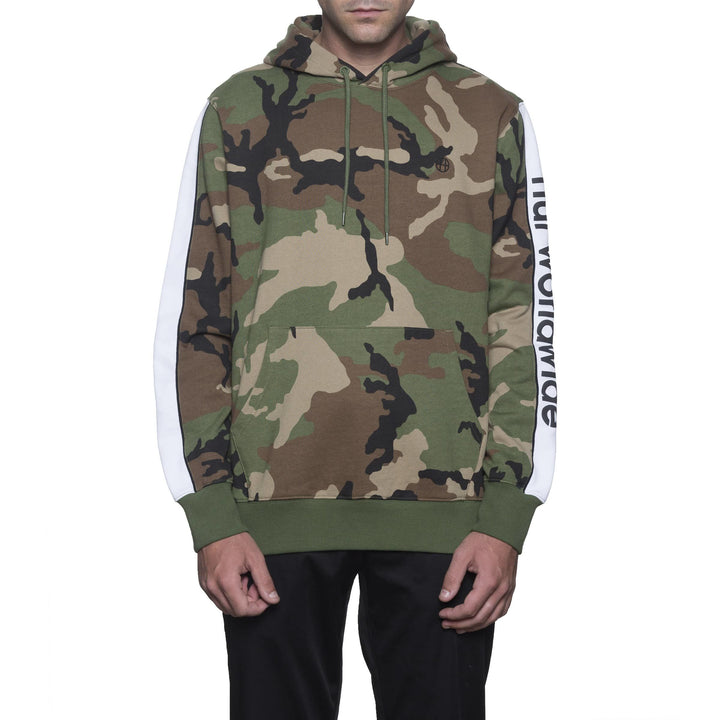HUF Worldwide Pullover Hoodie Wooded Camo