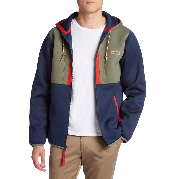 Columbia CSC Originals™ Full Zip Hoodie Collegiate Navy/Cypress Heather/Red Spark