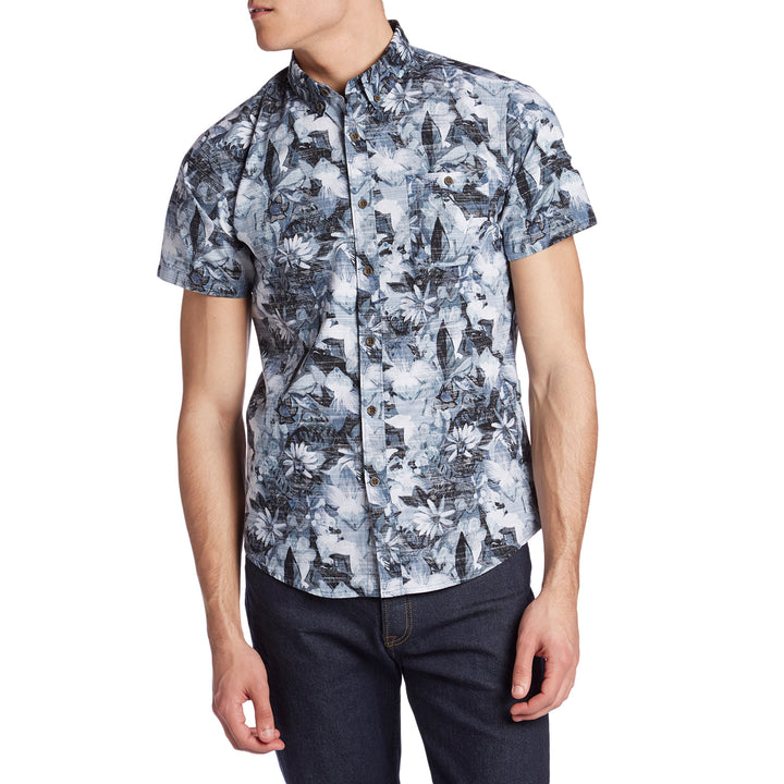 Vissla Truncatis Short-Sleeve Shirt Slate