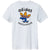 Adidas Pushing Tree T-Shirt White/Orange/Tactile Yellow