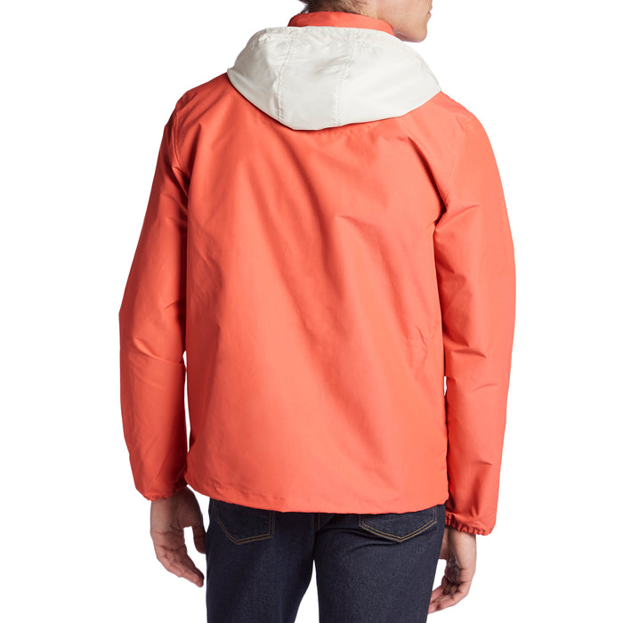 Herschel Supply Co. Hooded Coach Jacket Georgia Peach/Silver Birch