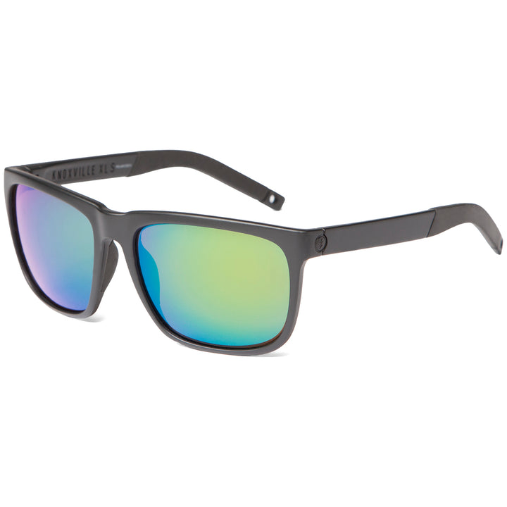 Electric Knoxville XL S Sunglasses Matte Black/Ohm+ Bronze Green Polarized