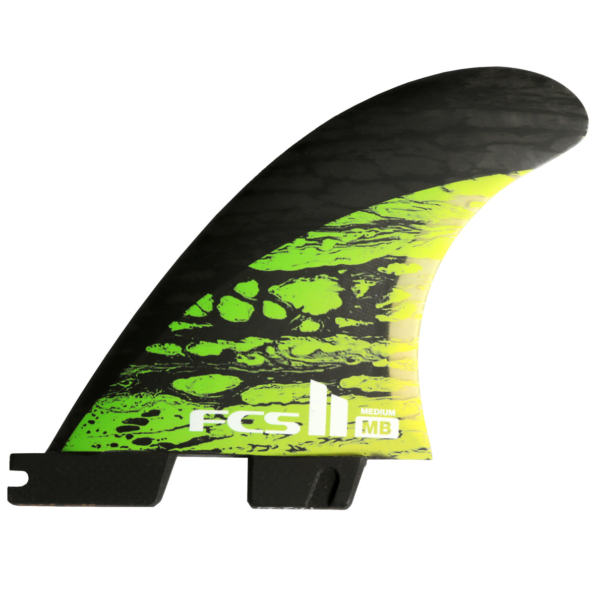 FCS II MB PC Carbon Medium Tri Fin Set