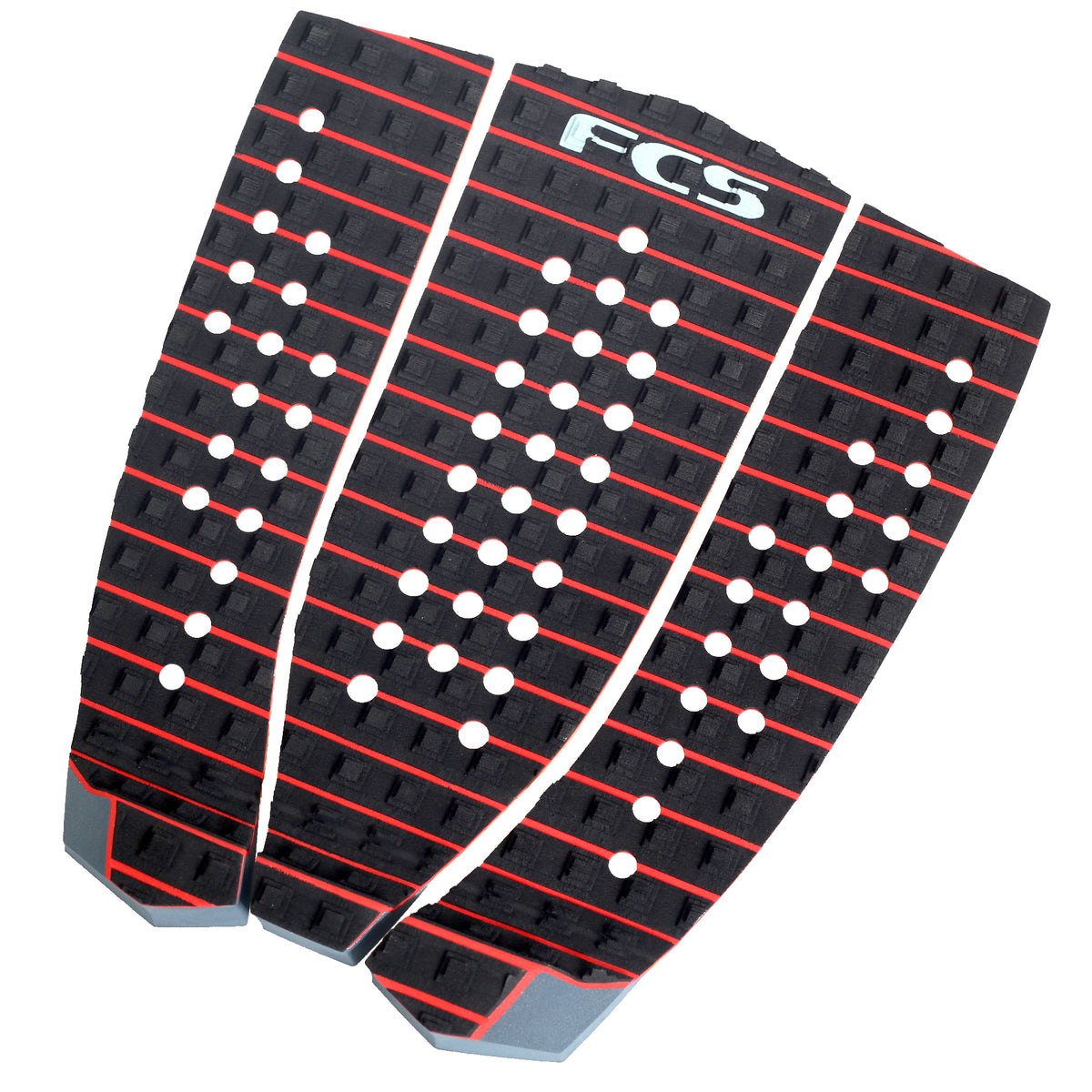 FCS Hipwood Traction Pad Black/Fire Engine Red