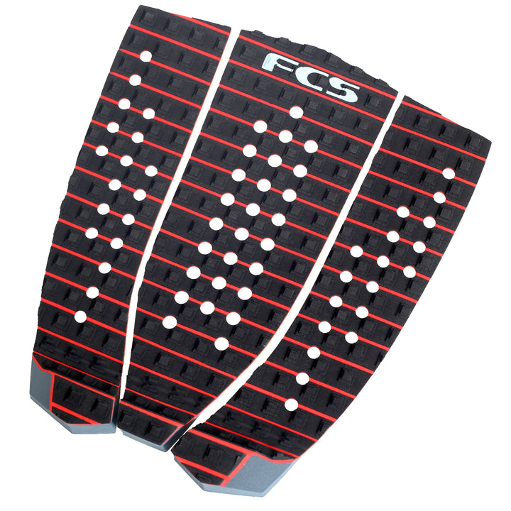 FCS Hipwood Traction Pad Black/Fire Engine Red