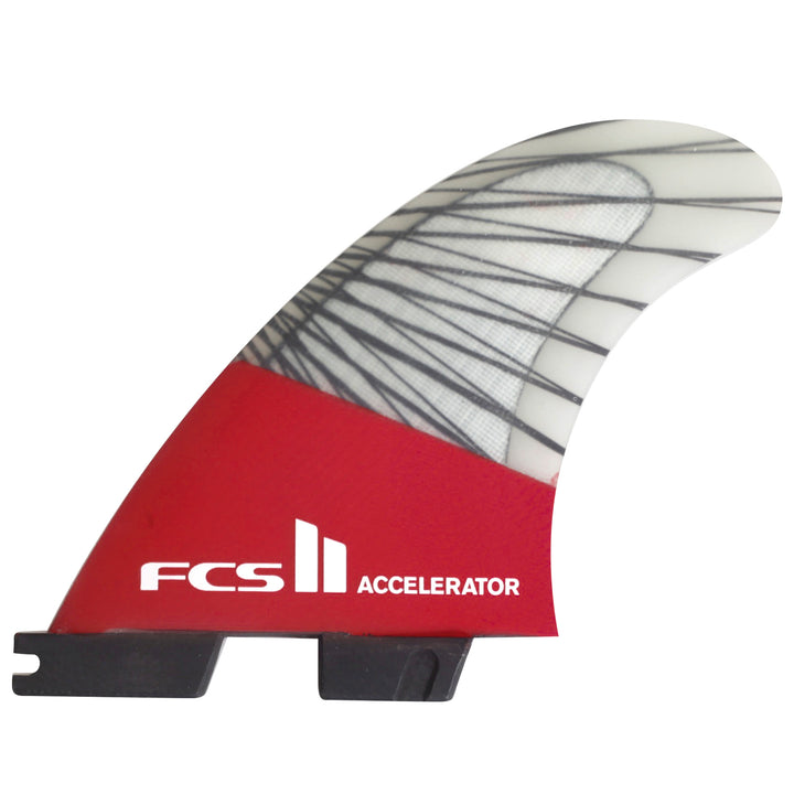 FCS II Accelerator PC Carbon Small Tri Fin Set
