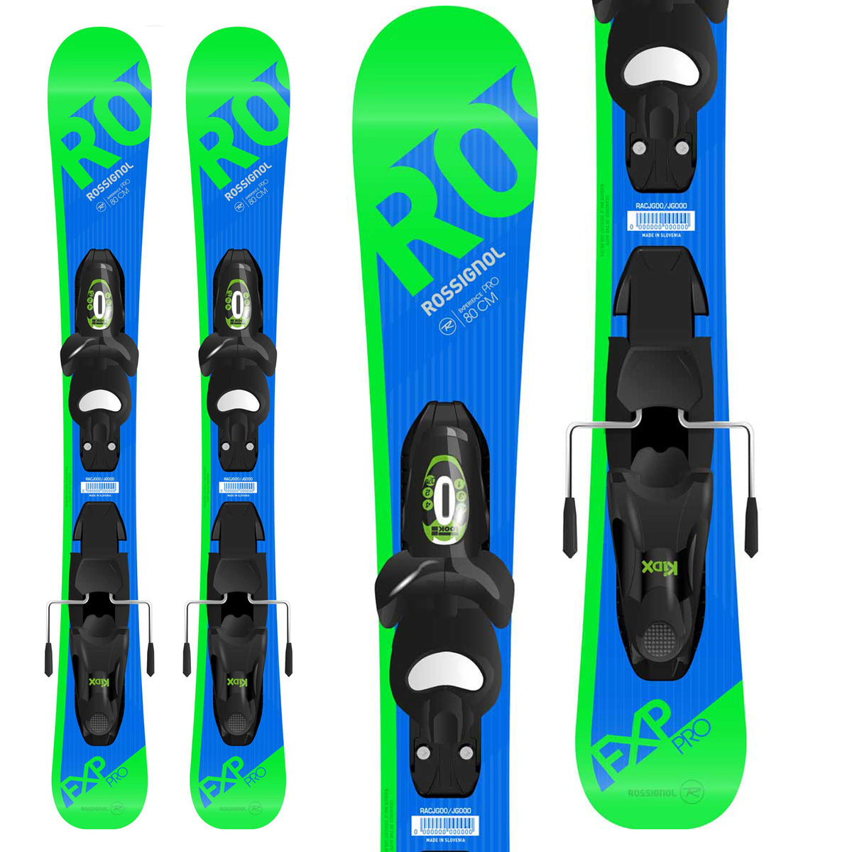 Rossignol Experience Pro Skis + Kid X 4 Bindings - Little Boys' 2018