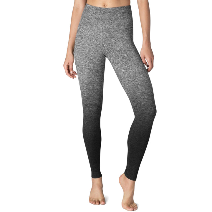 Beyond Yoga Ombre High Waisted Long Leggings - Women's Black