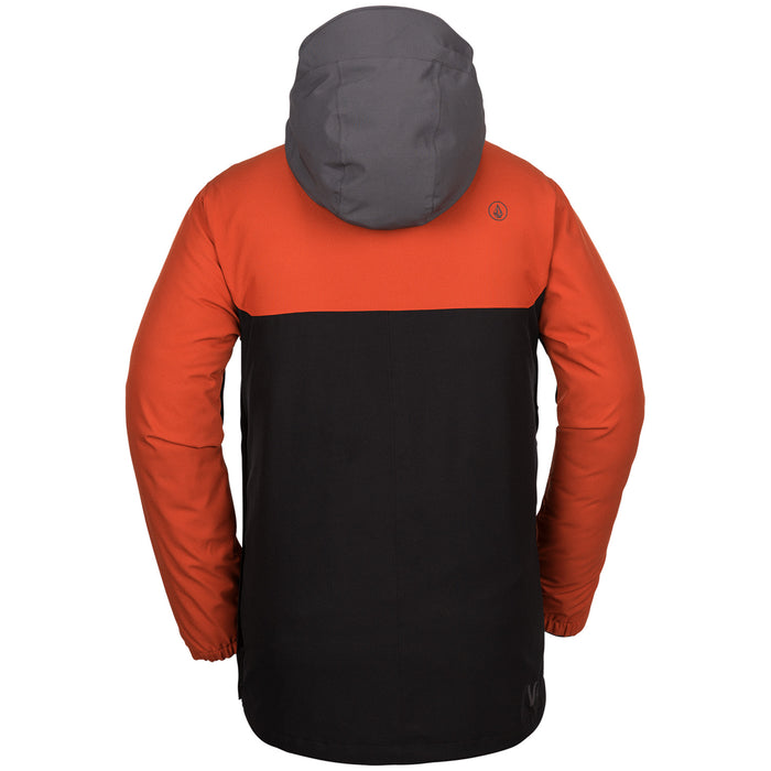 Volcom Brighton Pullover Jacket Burnt Orange
