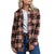 Volcom Getting Rad Plaid Shirt - Women's Black Plaid